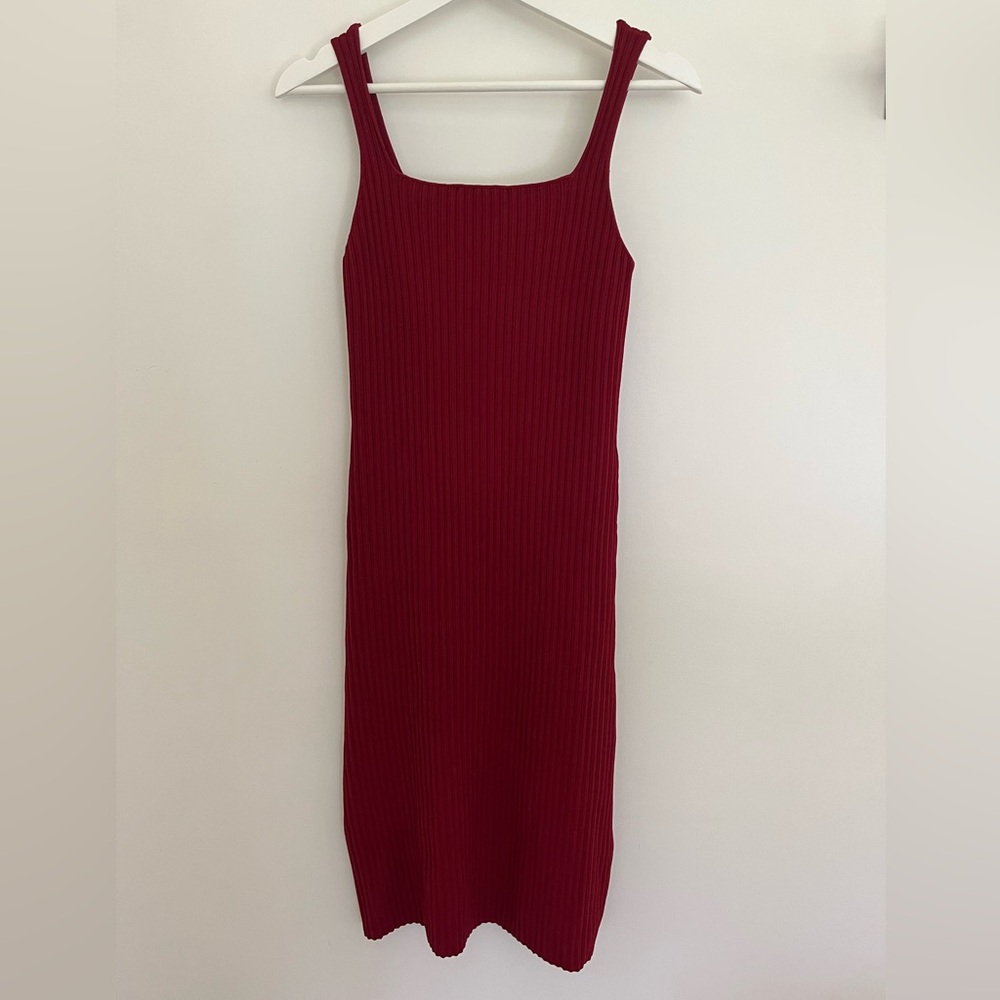 M.M. LaFleur Vincent 1.0 Dress - Ribbed Jardigan Knit, size: XS